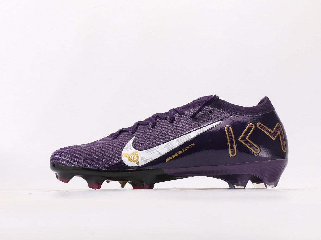 נעלי כדורגל לגברים Nike x Kylian Mbappe Mercurial Vapor 16 Elite "Grand Purple"