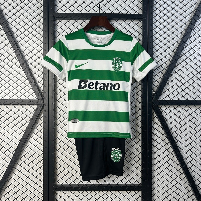חליפת ילדים ספורטינג ליסבון בית עונת 2025/2026