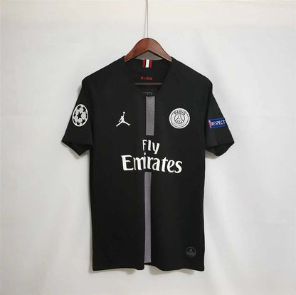 חולצת רטרו פריז סן-ז'רמן ג'ורדן שחורה עונת 2018/2019