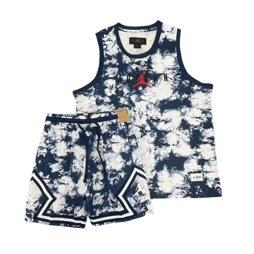 חליפת AJ Camouflage כחול לבן