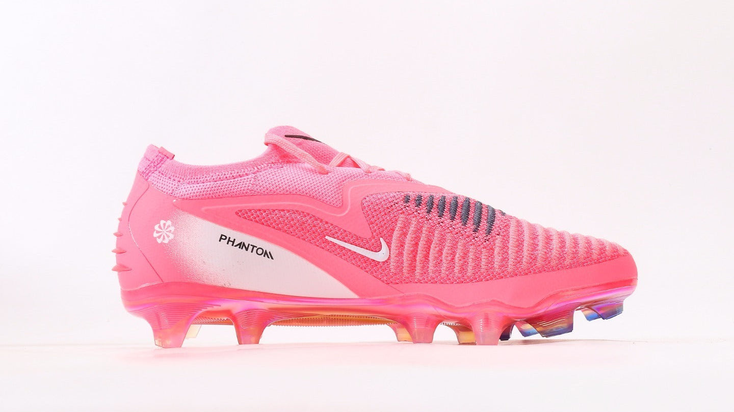 נעלי כדורגל לגברים Nike Phantom 6 Elite ורוד