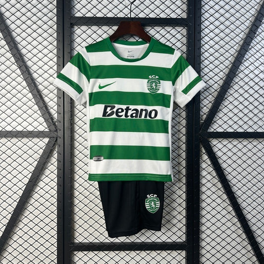 חליפת ילדים ספורטינג ליסבון בית עונת 2025/2026