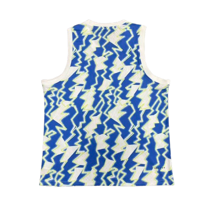 חליפת AJ Tie-dye כחולה לבנה