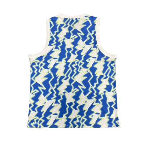 חליפת AJ Tie-dye כחולה לבנה