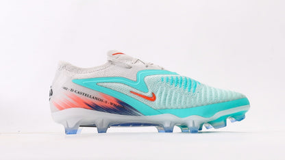 נעלי כדורגל לגברים Nike Phantom 6 Elite טורקיז לבן